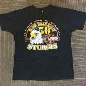 Harley-Davidson Sturgis 1990 50th Anniv. T-Shirt